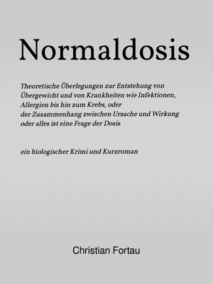 cover image of Normaldosis